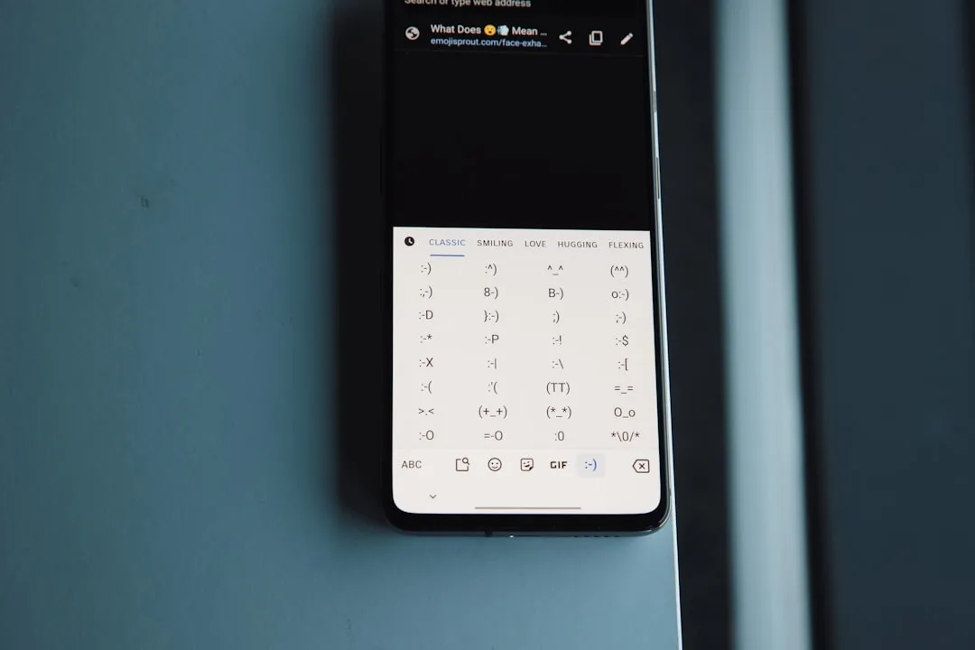 Smartphone showing a calendar appointment reminder